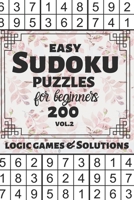 Easy Sudoku Puzzles for Beginners: 200 Easy Sudoku Logic Games and Solutions for Kids and Learners. Large Print Multiple Grids (Series Vol 2) : Halloween, Thanksgiving and Christmas Gift 1695290879 Book Cover