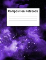 Composition Notebook: Stars Purple Galaxy 1691883751 Book Cover