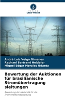 Bewertung der Auktionen für brasilianische Stromübertragung sleitungen (German Edition) 620804524X Book Cover