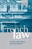 Principles of French Law 0199541396 Book Cover