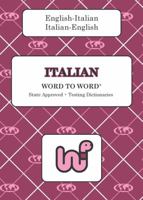 English-Italian & Italian-English Word-to-Word Dictionary (suitable for exams) 0933146515 Book Cover