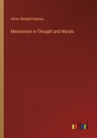 Mechanism in Thought and Morals 1022166700 Book Cover