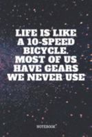 Notebook: Proud Cyclist Cycling Biking and Bicycling Planner / Organizer / Lined Notebook (6" x 9") 108950389X Book Cover