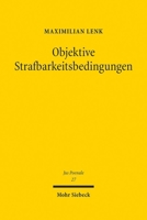 Objektive Strafbarkeitsbedingungen 3161639995 Book Cover