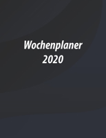Wochenplaner 2020: Moderner DIN A4 Kalender. Wochen- und Monatsplaner mit Platz für Notizen und To Do Listen. Jahresübersicht mit gesetzlichen ... Design: Wellenmuster blau (German Edition) 1712187864 Book Cover