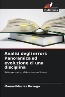 Analisi degli errori: Panoramica ed evoluzione di una disciplina (Italian Edition) 620760721X Book Cover