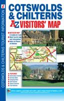 Cotswolds and Chilterns Visitors' Map (A-Z Road Maps & Atlases) 1843486121 Book Cover