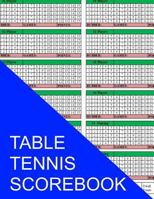 Table Tennis Scorebook 1535328290 Book Cover