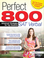 Perfect 800: SAT Verbal: Advanced Strategies for Top Students 159363434X Book Cover