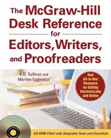 The McGraw-Hill Desk Reference for Editors, Writers, and Proofreaders(with CD-ROM) 007147000X Book Cover