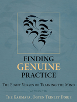 Finding Genuine Practice: The Eight Verses of Training the Mind 1934608599 Book Cover