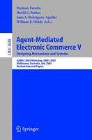 Agent-Mediated Electronic Commerce V 3540226745 Book Cover