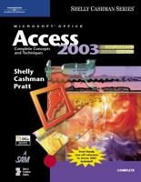 Microsoft Office Access 2003: Complete Concepts and Techniques, CourseCard Edition (Shelly Cashman Series) 1418843628 Book Cover