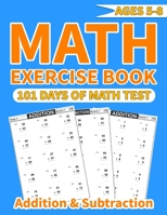 Math exercise book addition and subtraction: More than 1000 mathematical operations (addition and subtraction ) in one math activity book for kids ... children in mathematics B08HQ6CXQP Book Cover