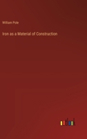Iron as a Material of Construction 3368170236 Book Cover