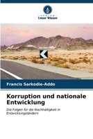 Korruption und nationale Entwicklung 6206896102 Book Cover