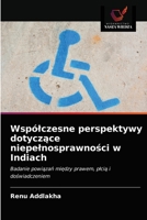 Wspólczesne perspektywy dotyczące niepelnosprawności w Indiach 6202844337 Book Cover