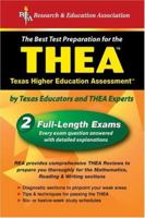 THEA (REA) - The Best Test Prep for the Texas Higher Education Assessment (Test Preps) 0738600377 Book Cover