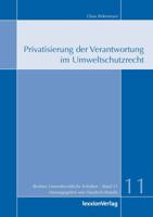 Privatisierung Der Verantwortung Im Umweltschutzrecht 3939804193 Book Cover