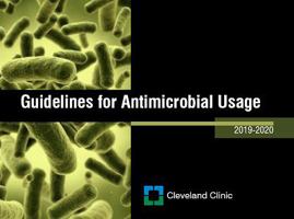 Guidelines for Antimicrobial Usage 2019-2020 1943236240 Book Cover