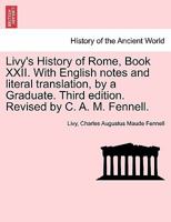 Livy's History Of Rome: Book 22 0548315027 Book Cover