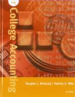 College Accounting, Chapter 1-9 (Chapters 1-9) 0618381635 Book Cover