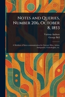 Notes and Queries, Number 206, October 8, 1853 1023165252 Book Cover
