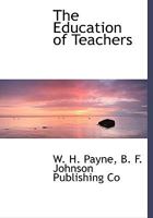 Education of Teachers 1357748256 Book Cover