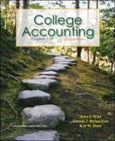 College Accounting, Chapters 1-29 [With Annual Report] 0077346092 Book Cover