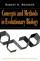 Concepts and Methods in Evolutionary Biology (Cambridge Studies in Philosophy and Biology) 0521498880 Book Cover