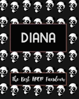 DIANA The Best KPOP Fandom: Best KPOP Gift Fans Cute Panda Monthly Planner 8x10 Book 110 Pages Book 170793682X Book Cover