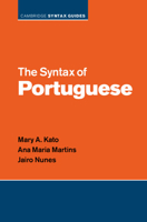 The Syntax of Portuguese 052186061X Book Cover