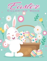 Easter Coloring Book: easter coloring book for kids | decorated eggs B09TGWXY4R Book Cover