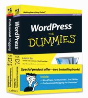 Wordpress for Dummies [with Professional Blogging for Dummies] 1118029399 Book Cover