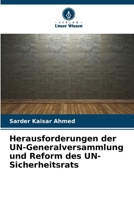 Herausforderungen der UN-Generalversammlung und Reform des UN-Sicherheitsrats (German Edition) 6209768563 Book Cover