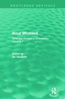 Knut Wicksell: Selected Essays I B0006P2Q1U Book Cover