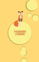Password Logbook: Fox Internet Password Keeper With Alphabetical Tabs Pocket Size 5 x 8 inches (vol. 1) 1657973131 Book Cover