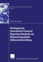 Auslegung Der International Financial Reporting Standards Am Bilanzierungsobjekt Softwareentwicklung 3835001973 Book Cover