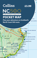 NC500 Pocket Map: Plan your adventure on Scotland’s North Coast 500 route official map 0008780439 Book Cover
