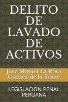 DELITO DE LAVADO DE ACTIVOS: LEGISLACION PENAL PERUANA B08NNPCDBZ Book Cover