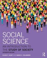 Social Science: An Introduction to the Study of Society 0205338658 Book Cover