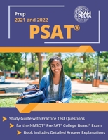 PSAT Prep 2021 and 2022: Study Guide with Practice Test Questions for the NMSQT Pre SAT College Board Exam: [Book Includes Detailed Answer Explanations] 1637759185 Book Cover