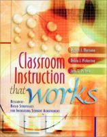 Classroom Instruction that Works: Research-Based Strategies for Increasing Student Achievement (ASCD) 0131195034 Book Cover
