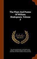 Plays and Poems: Volume Three 1179983971 Book Cover