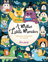 A Million Little Monsters: Frightening Creatures to Color 1454711604 Book Cover