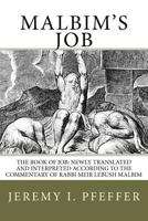 Malbim's Job: The Book of Job 1477428593 Book Cover