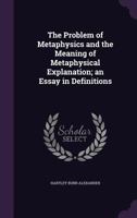 The Problem of Metaphysics 1022170899 Book Cover