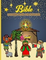Bible Coloring Book For Toddlers: With Simplified Bible Verses About Jesus & Fun 25 Countdown To Christmas Coloring Pages For Kids With 25 Numbered Pages... B08NYFF5YB Book Cover