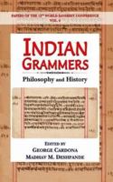 Indian Grammars: Philology and History 8120835557 Book Cover