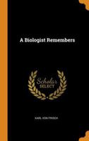 Erinnerungen eines Biologen B0000CNLY4 Book Cover